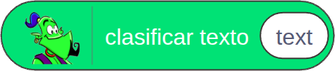 Bloque clasificar texto