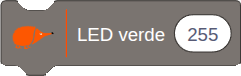 LED Verde bloque